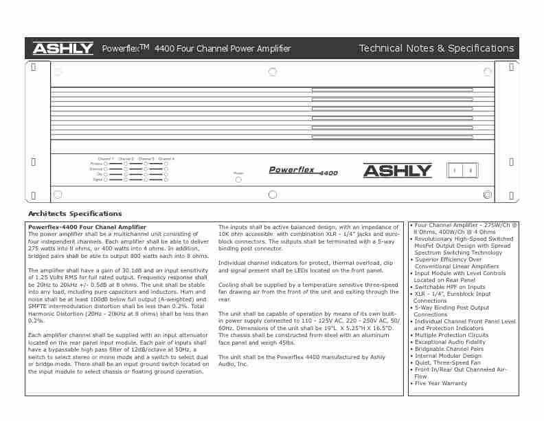 Ashly Stereo Amplifier 4400-page_pdf